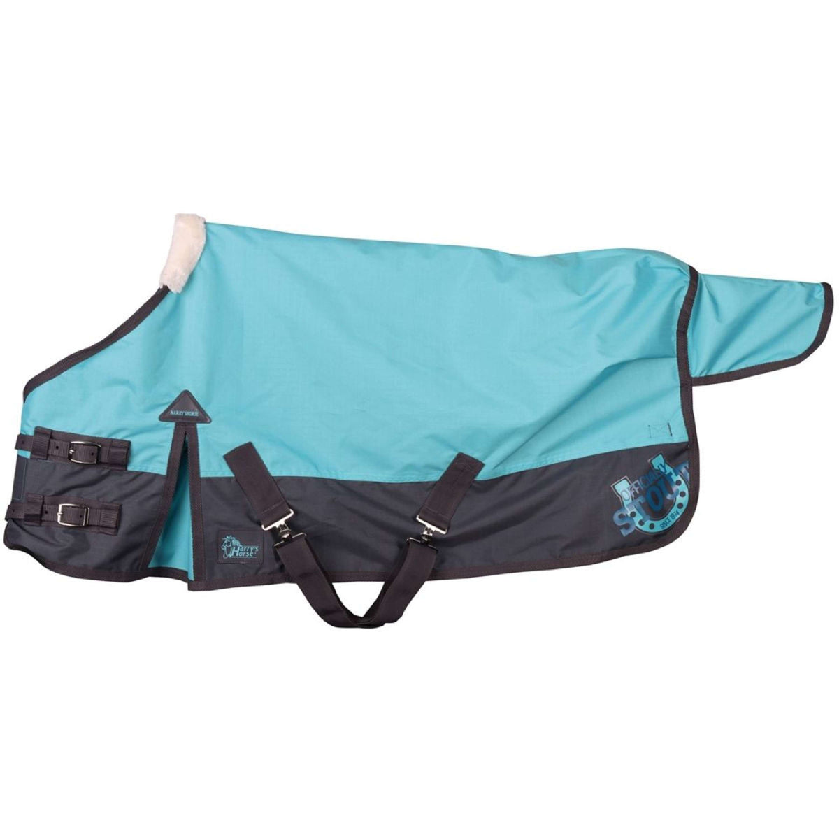 Harry's Horse Regendeken STOUT! Beryl 0g Turquoise