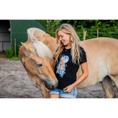 Hoefwijzer T-Shirt Moos Zwart