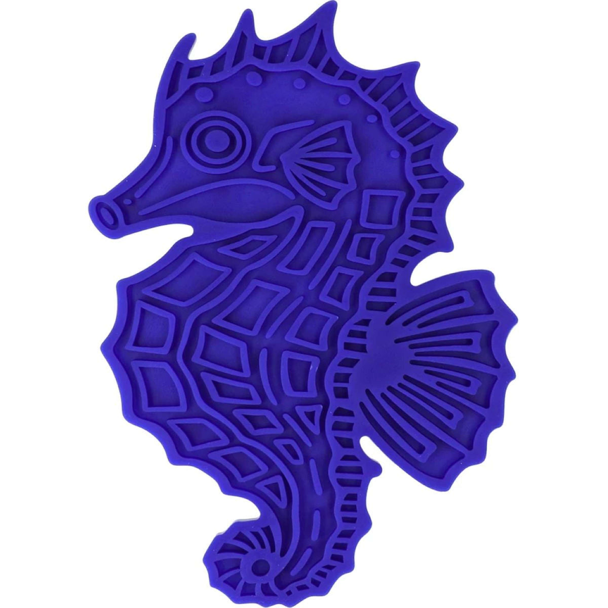 Eat Slow Live Longer Likmat Seahorse Blauw