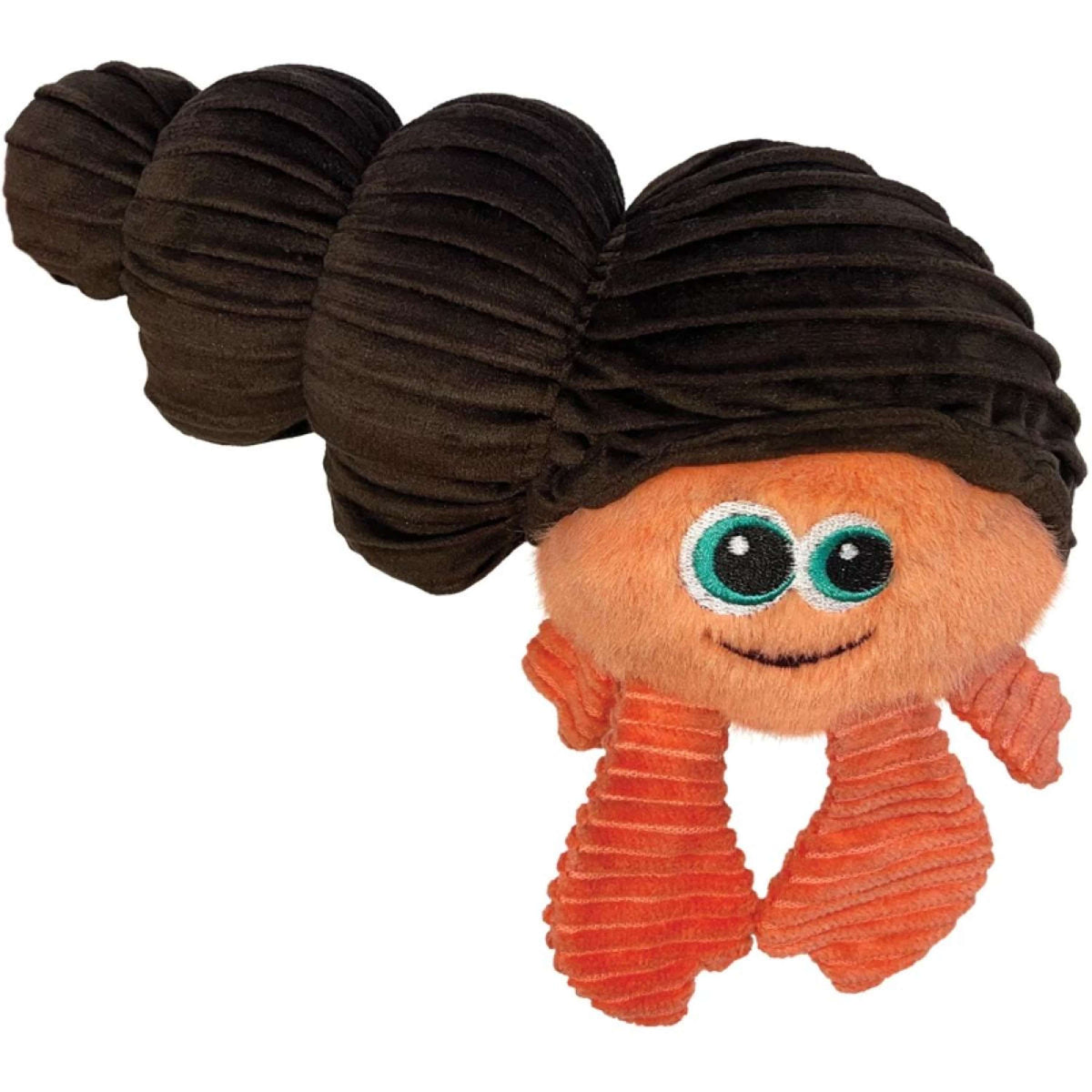 KONG Knuffel CuteSeas Rufflez Hermit Crab Oranje