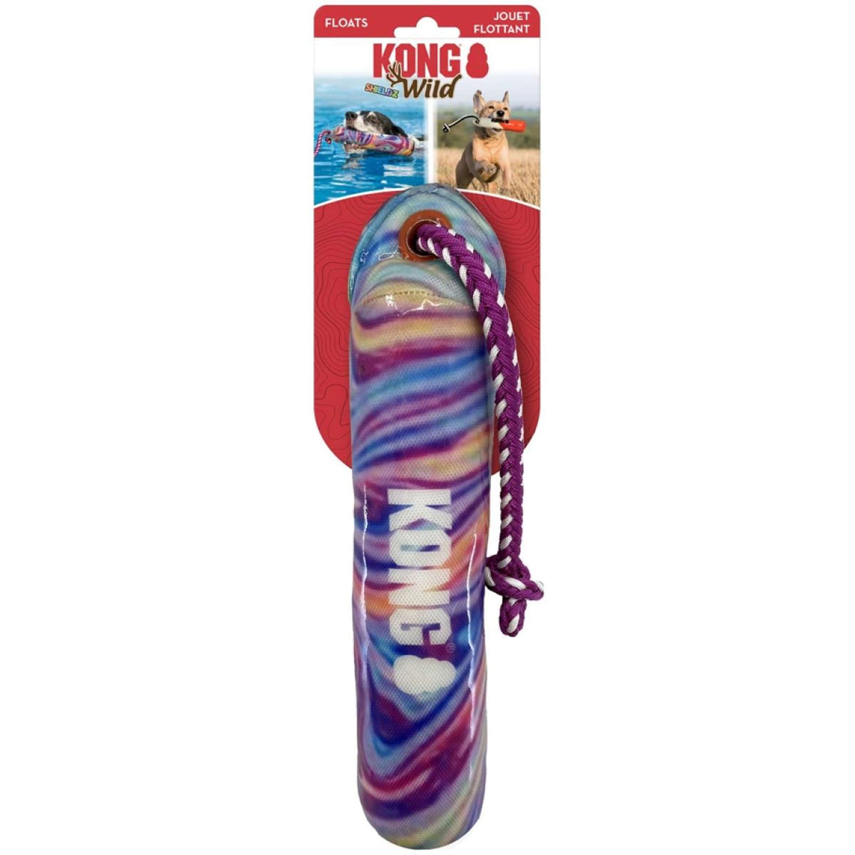 KONG Training Dummy Wild Shieldz Paars