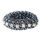 HORKA Haar Strik Crystal Pearl Blauw