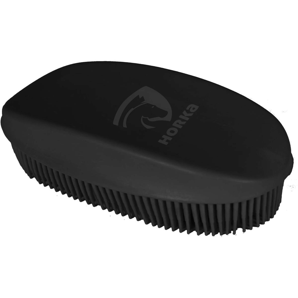 HORKA Rubber Brush Soft Touch Zwart