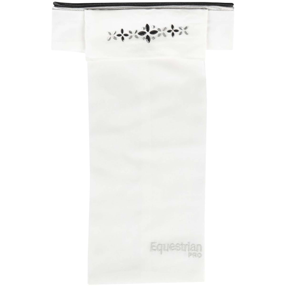 HORKA Plastron Delicate Zwart/Zilver