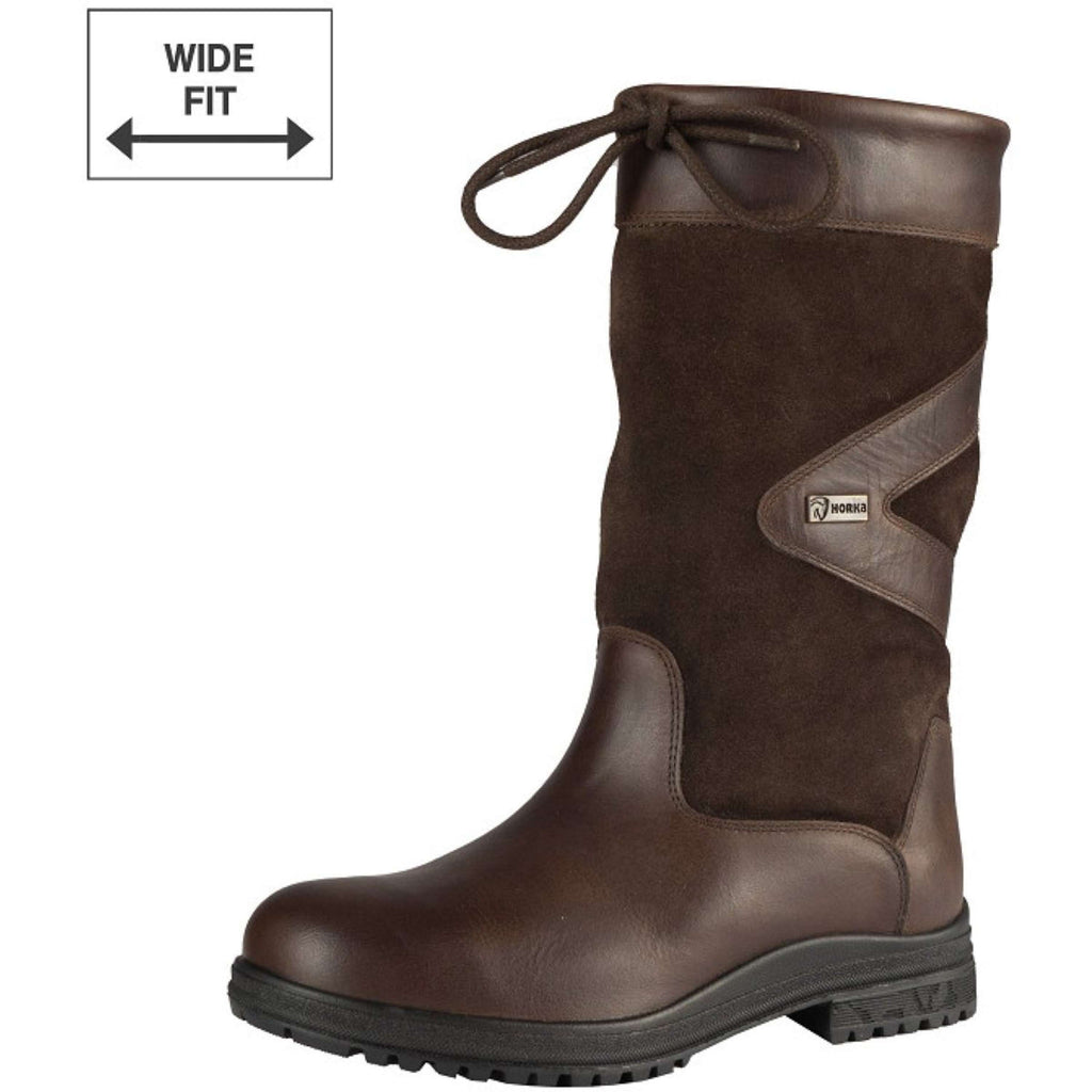 HORKA Outdoorlaarzen Greenwich Wide Bruin