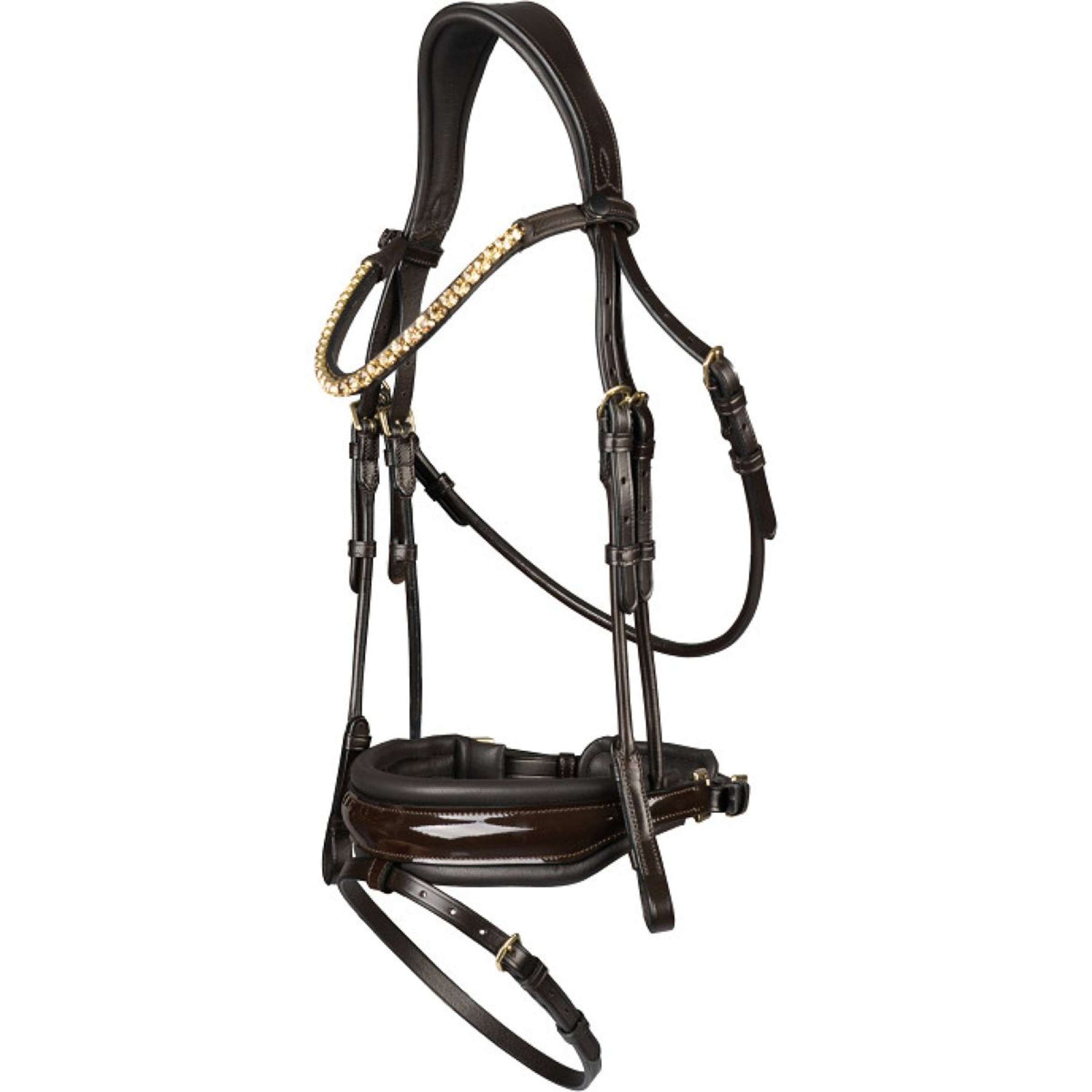 HORKA Hoofdstel Filius Bruin/Goud