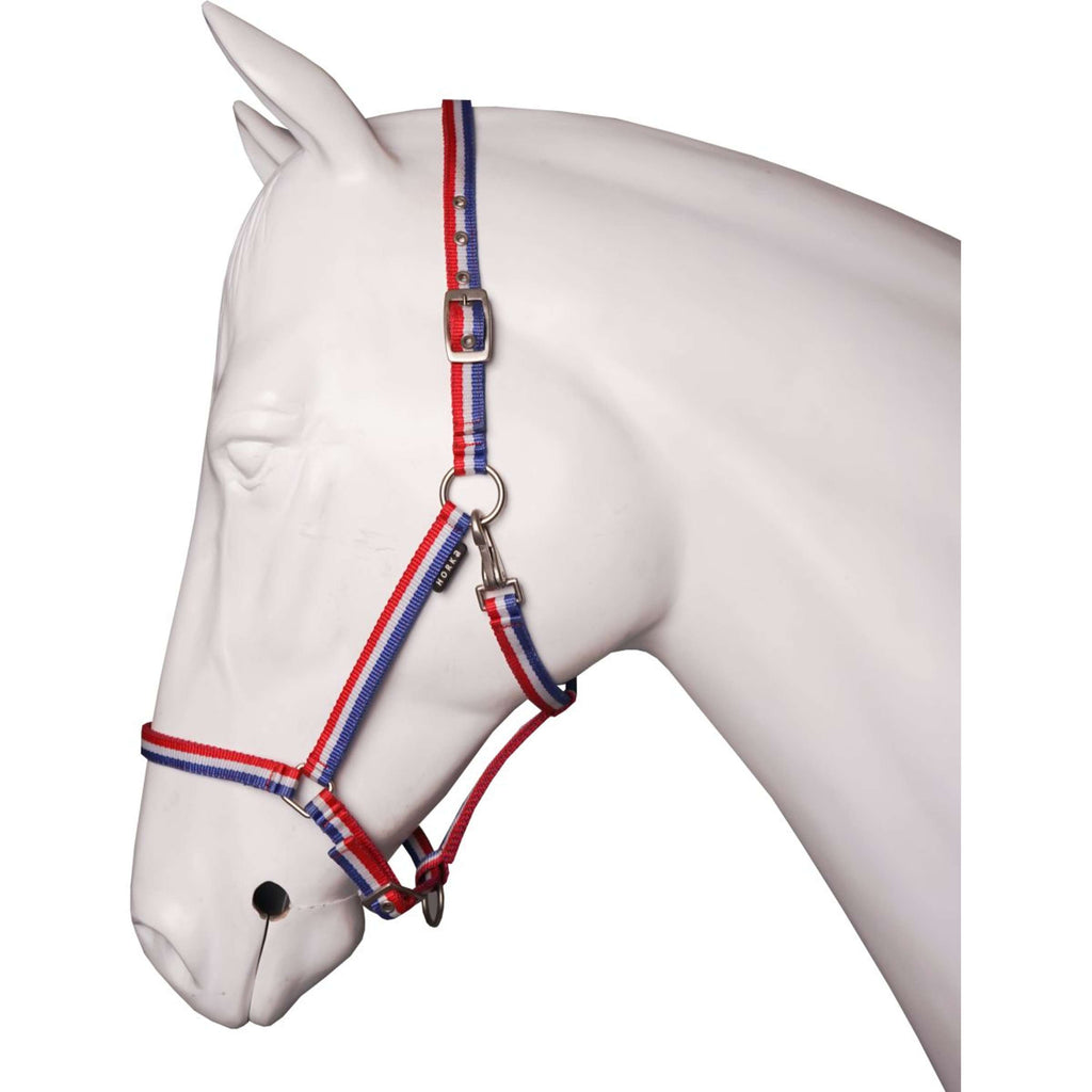 HORKA Halster Basic Rood/Wit/Blauw