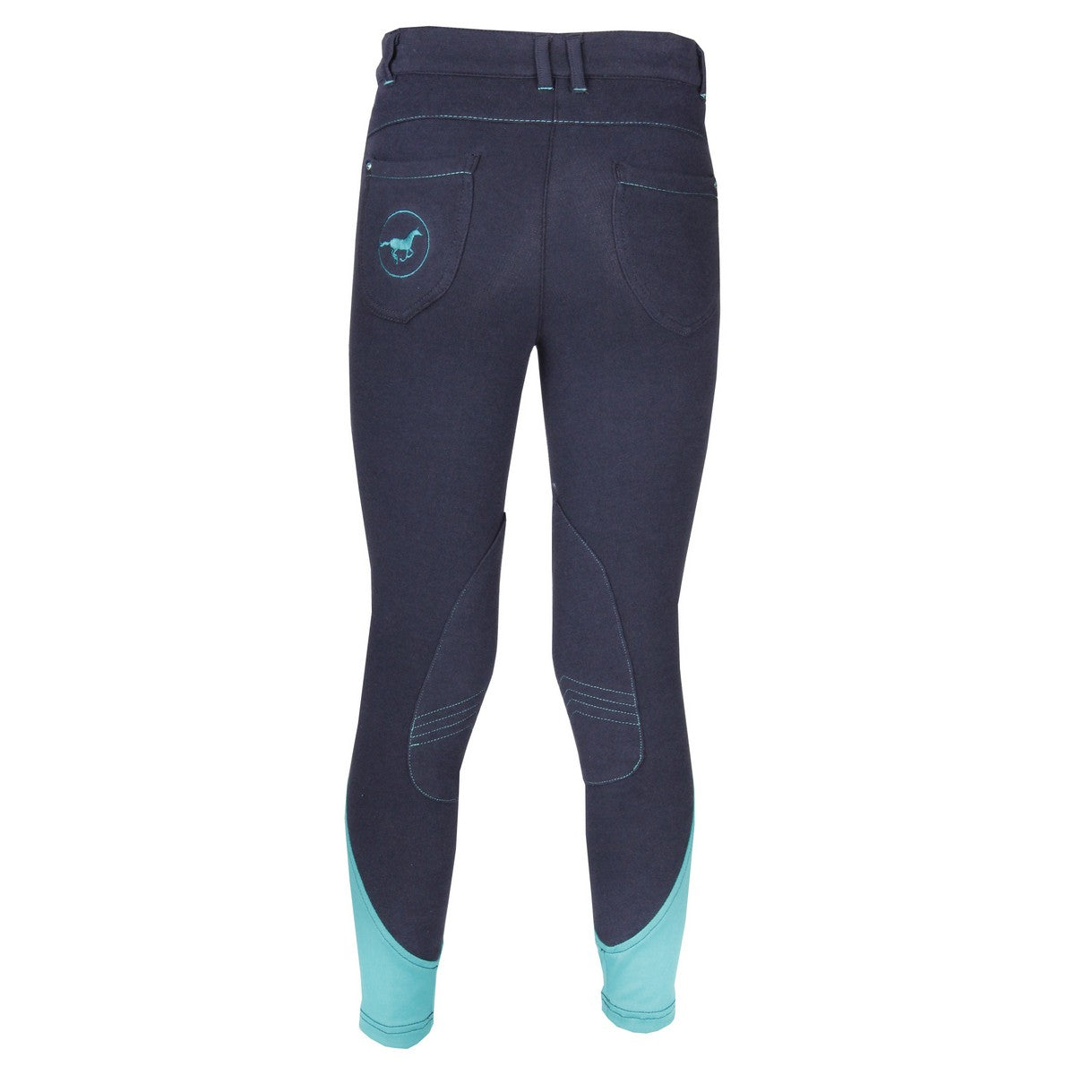 HORKA Rh Jr-rijbroek Evy Slimfit Elastico Blauw