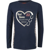 Red Horse Shirt Roar Blauw