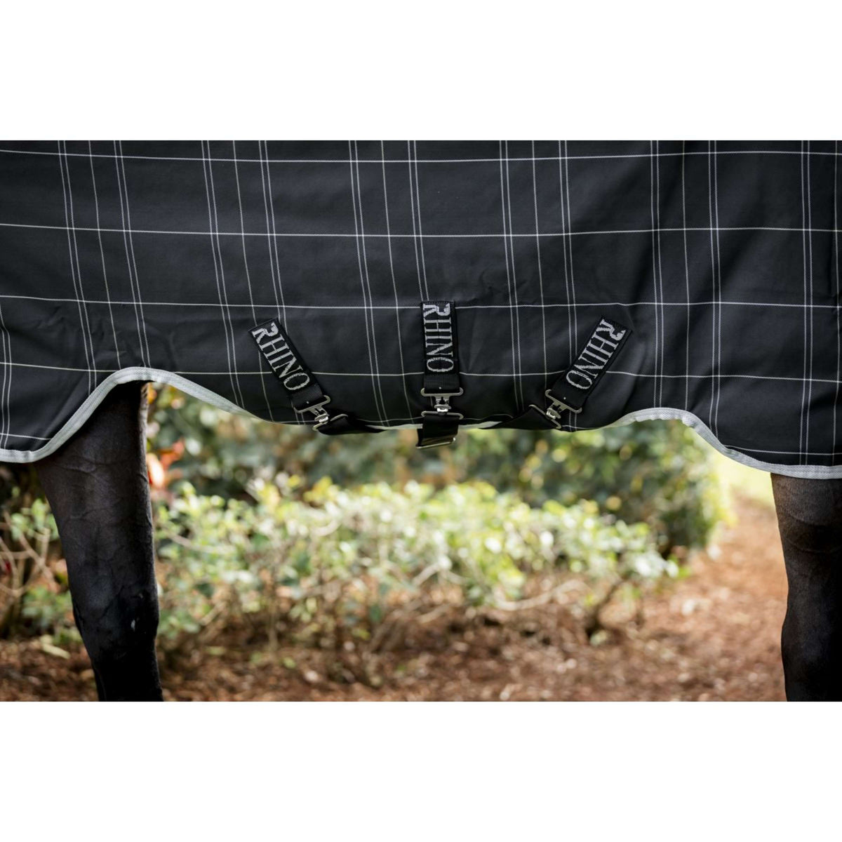 Rhino Wug Turnout Lite 100g Blk/Grey/White Chk/Gray