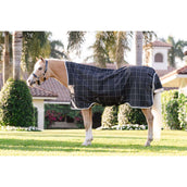 Rhino Wug Turnout Pony 0g Blk/Grey/White Chk/Gray