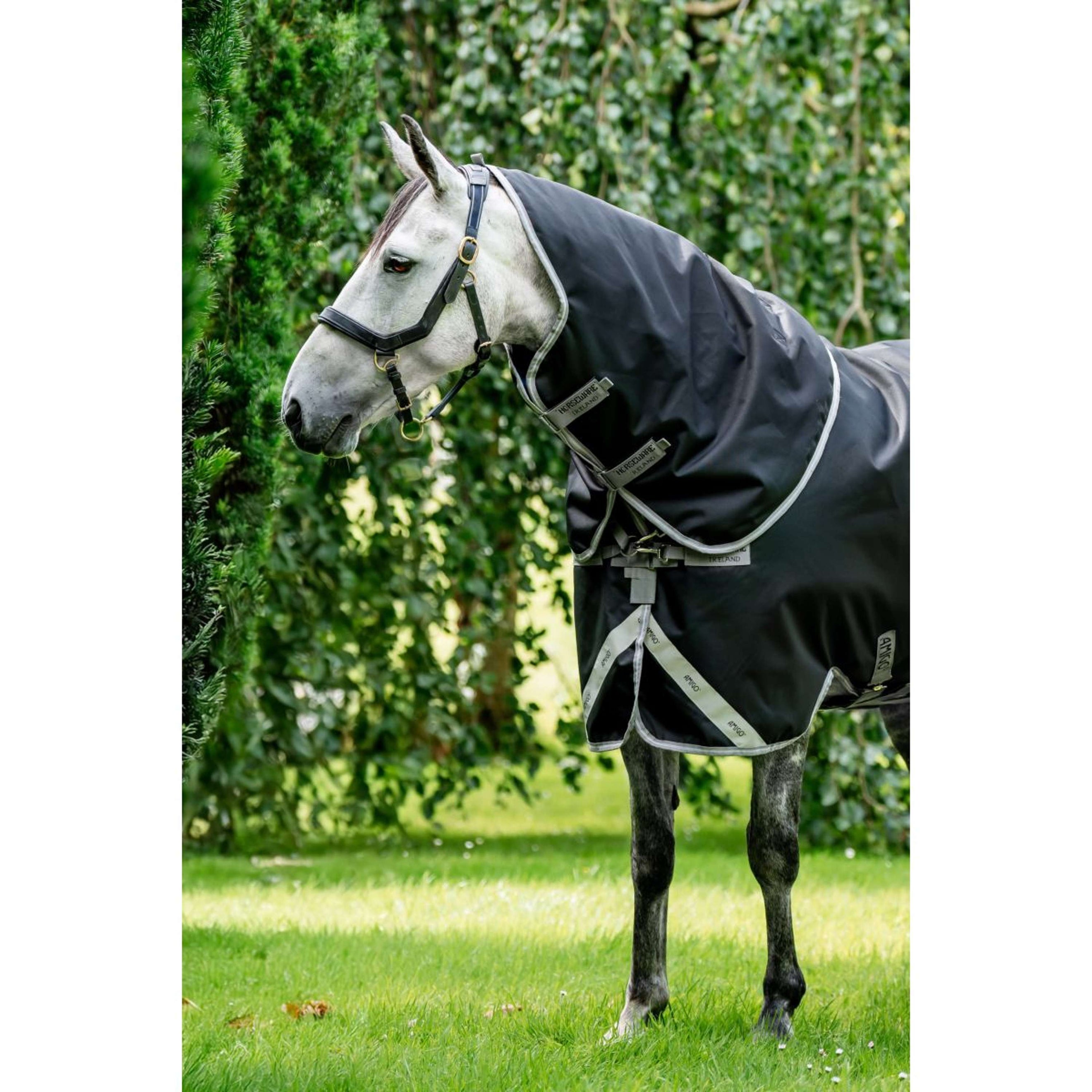 Amigo Halsstuk 1200D XL 0g Black/Titanium Grey/Silver