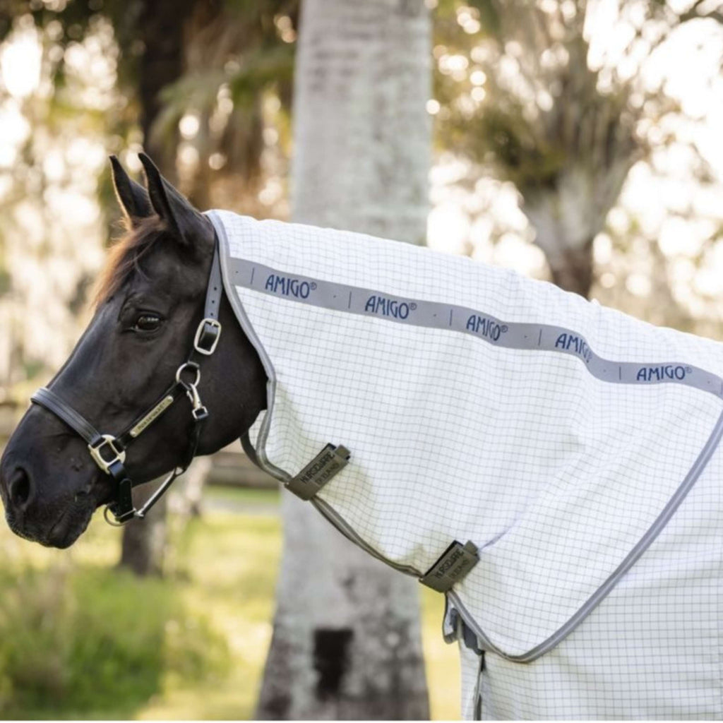 Amigo Summer Sheet Plus Navy Check/Titanium Grey/Silver