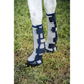 Horseware Fly Boots Set of 2 Silver/Navy