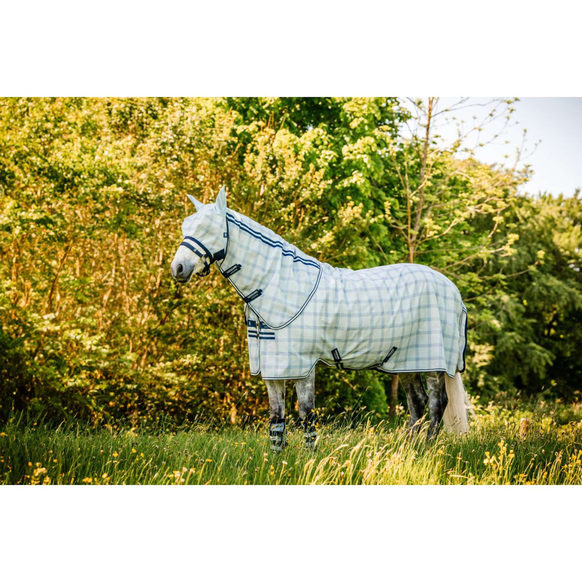 Horseware Vliegendeken Newmarket Pony Plus Witney Navy