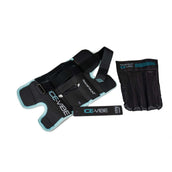 Ice-Vibe Knee Wrap II 2 Stuks Zwart/Aqua