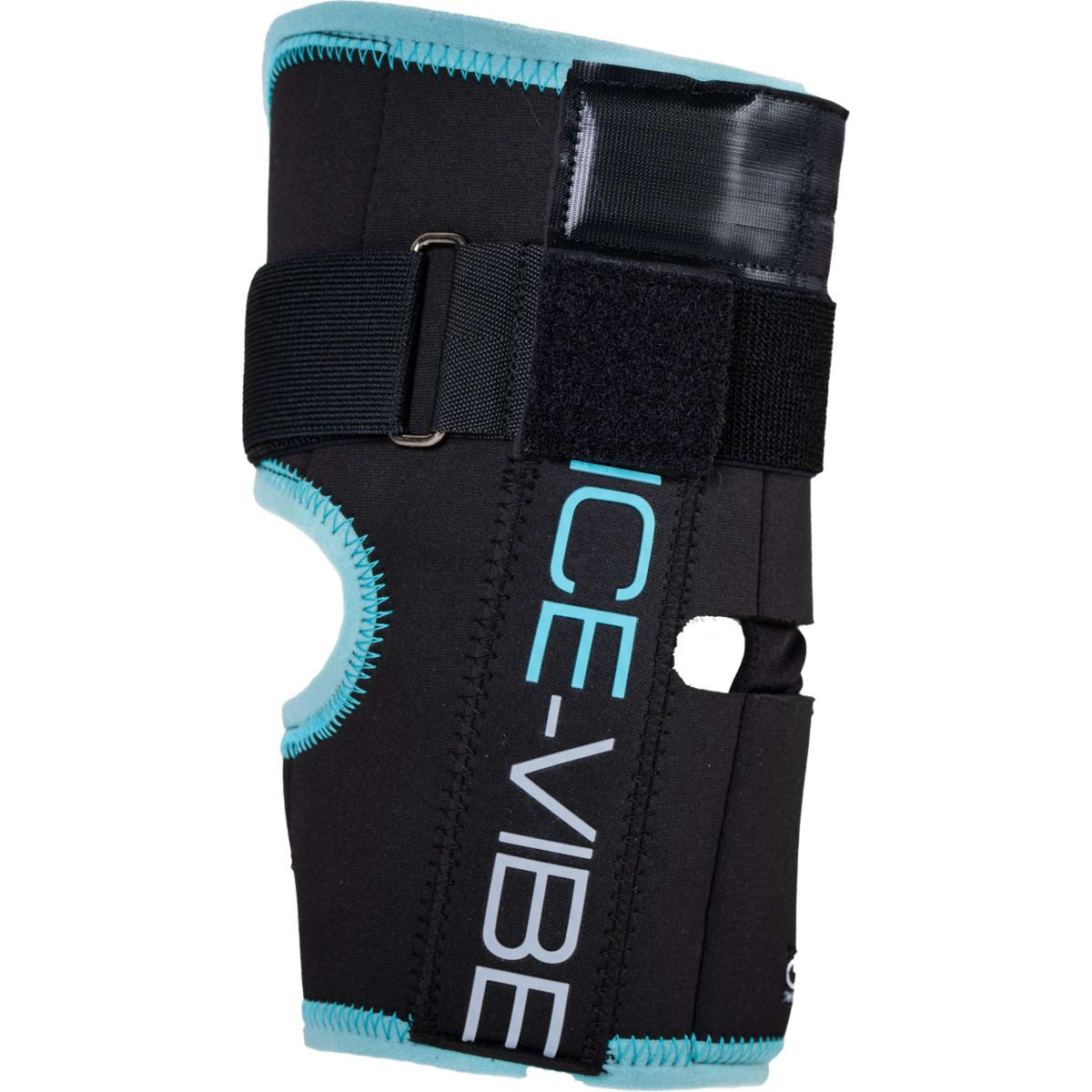 Ice-Vibe Knee Wrap II 2 Stuks Zwart/Aqua