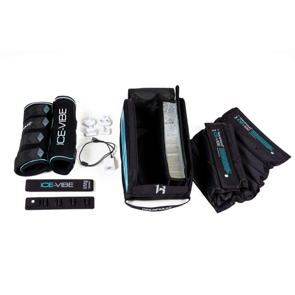 Ice-Vibe Wraps II 2 Stuks Zwart/Aqua