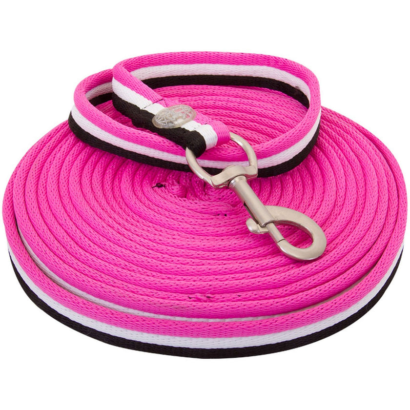 Imperial Riding Longeerlijn Global Zacht Nylon 7,8m Neon Pink