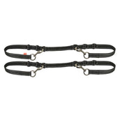 Imperial Riding Bijzetteugel Flexi Black/Reflective