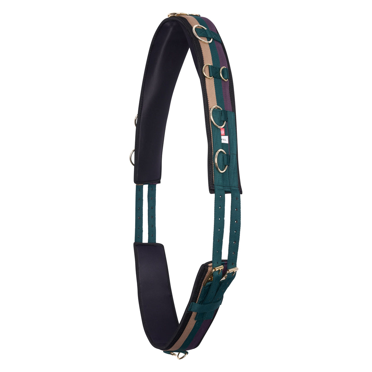 Imperial Riding Longeersingel Deluxe Extra Nylon Multi Forest Green