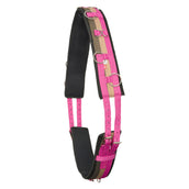 Imperial Riding Longeersingel Deluxe Extra Nylon Multi Flower Pink