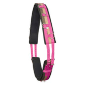 Imperial Riding Longeersingel Deluxe Extra Nylon Multi Flower Pink