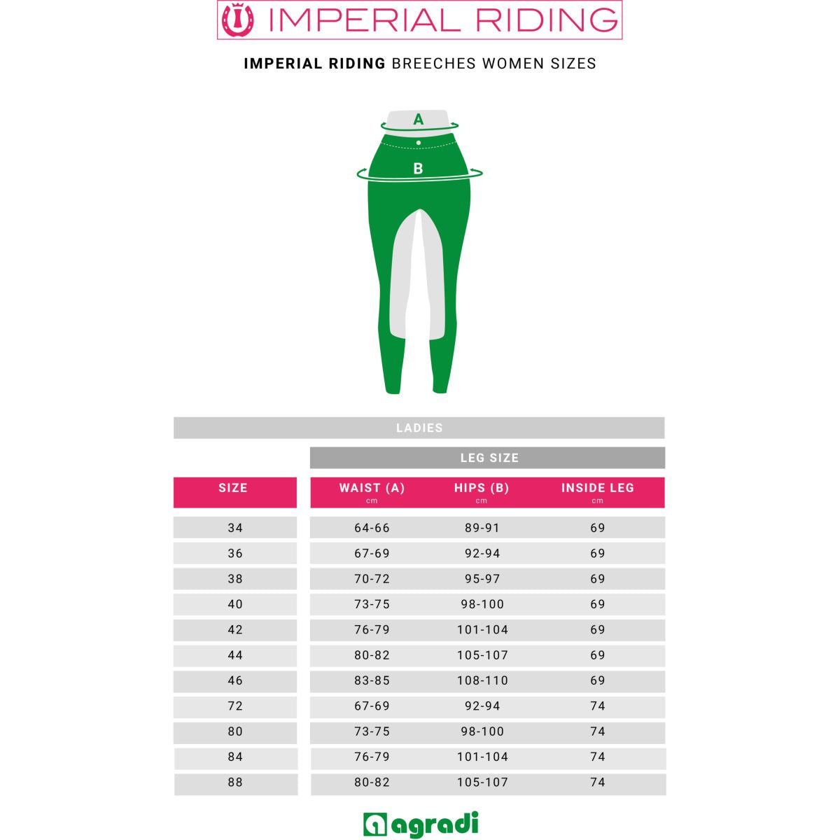 Imperial Riding Rijbroek IRHEl Capone FullGrip Wit