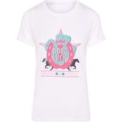 Imperial Riding T-Shirt Good Luck Kinderen Wit