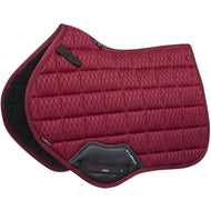 LeMieux Zadeldekje Carbon Mesh Air Square CC Mulberry