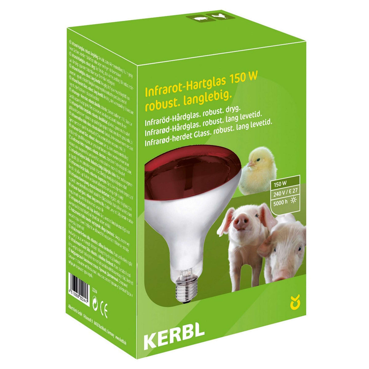 Kerbl Infraroodlamp Rood