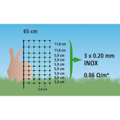 Kerbl Konijnennet 50 meter Dubbel Groen