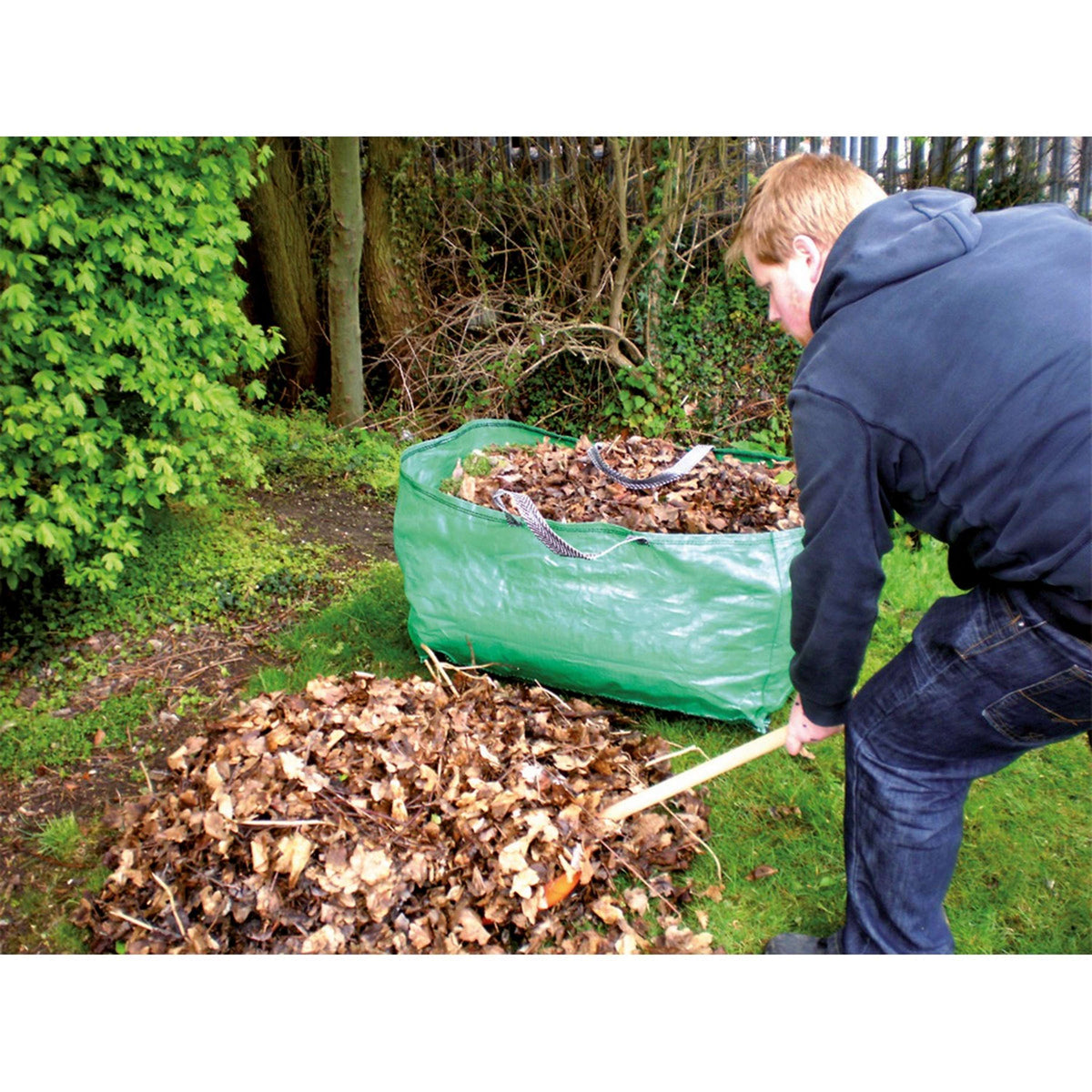 Kerbl Tuintas 270 liter voor Kruiwagen BarrowBag Groen