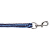 Covalliero Halstertouw Hippo met Musketonhaak Marine/Lichtblauw