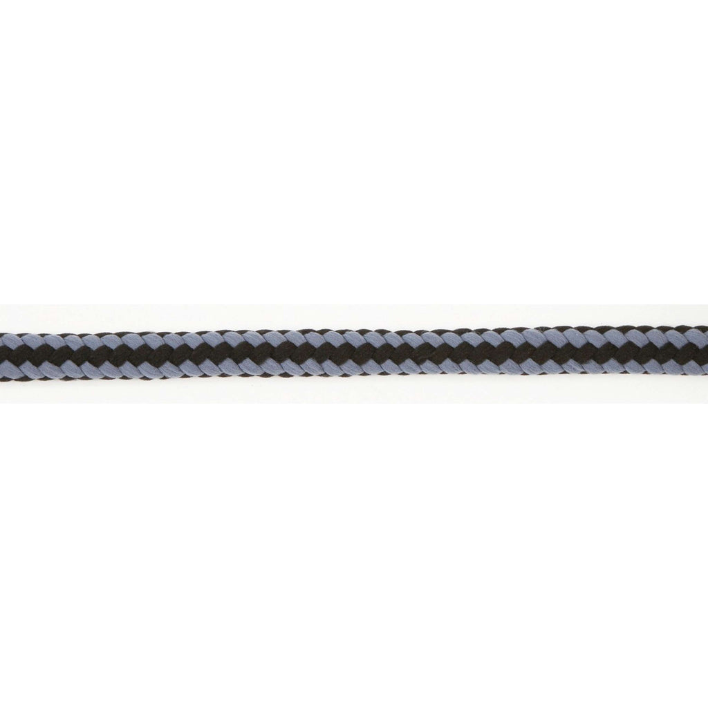 Covalliero Halstertouw Hippo met Musketonhaak Zwart/Zilver