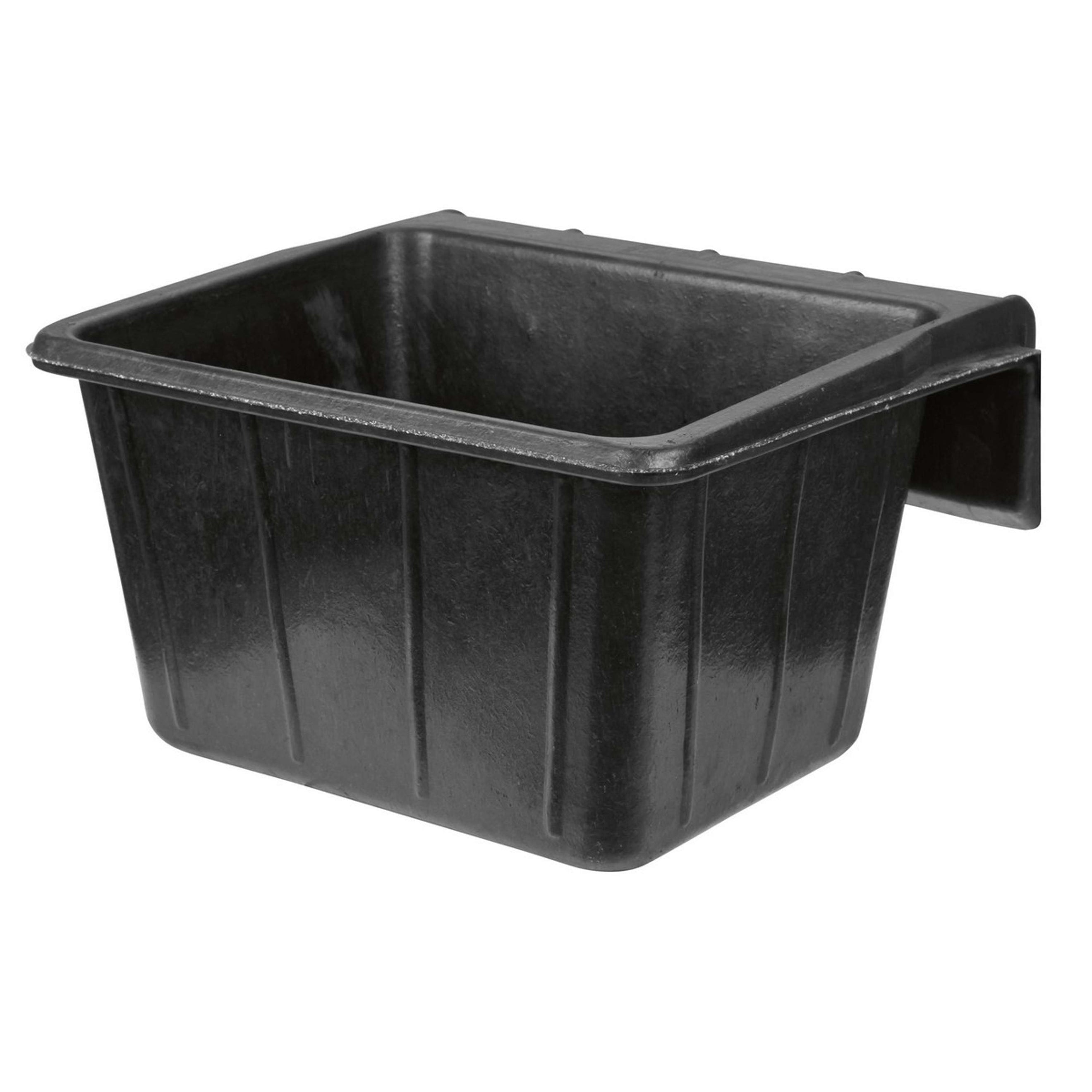 Kerbl Rubber Hangvoerbak Zwart Kerbl Rubber Hangvoerbak Zwart