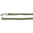 Covalliero Halstertouw Hippo met Musketonhaak Antraciet/Lemon
