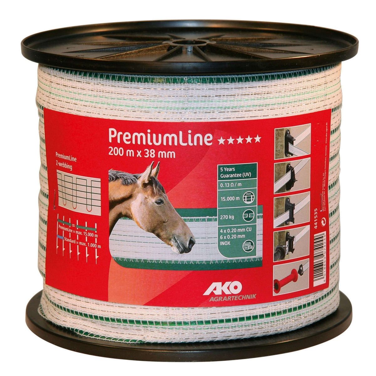 Ako Lint PremiumLine Wit/Groen