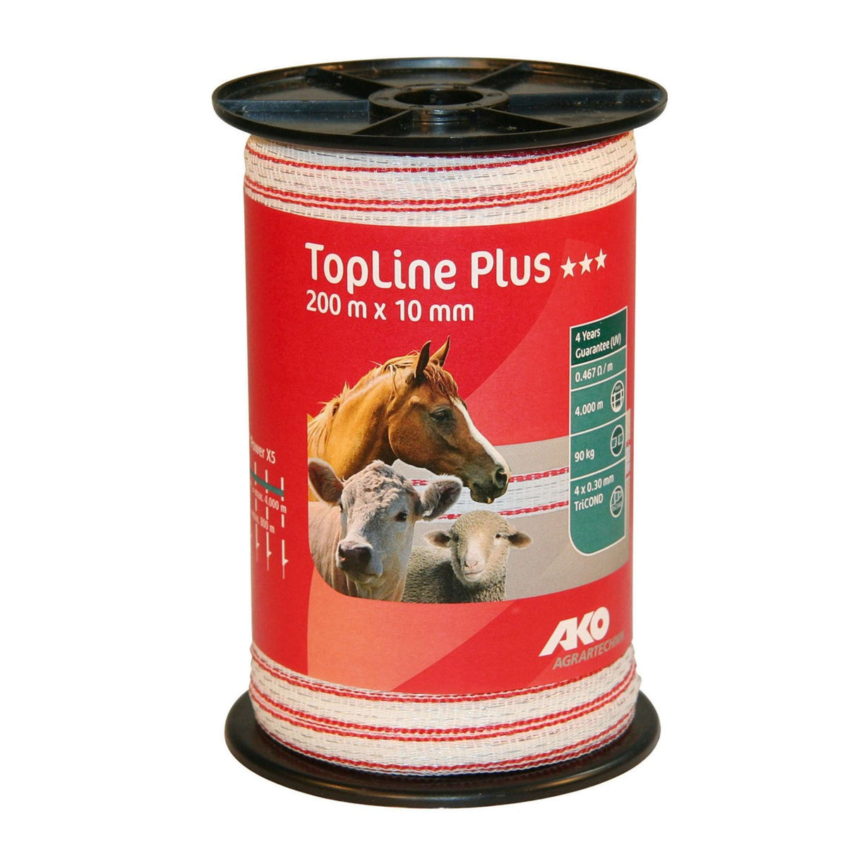 Ako Lint Topline Plus Wit/Rood