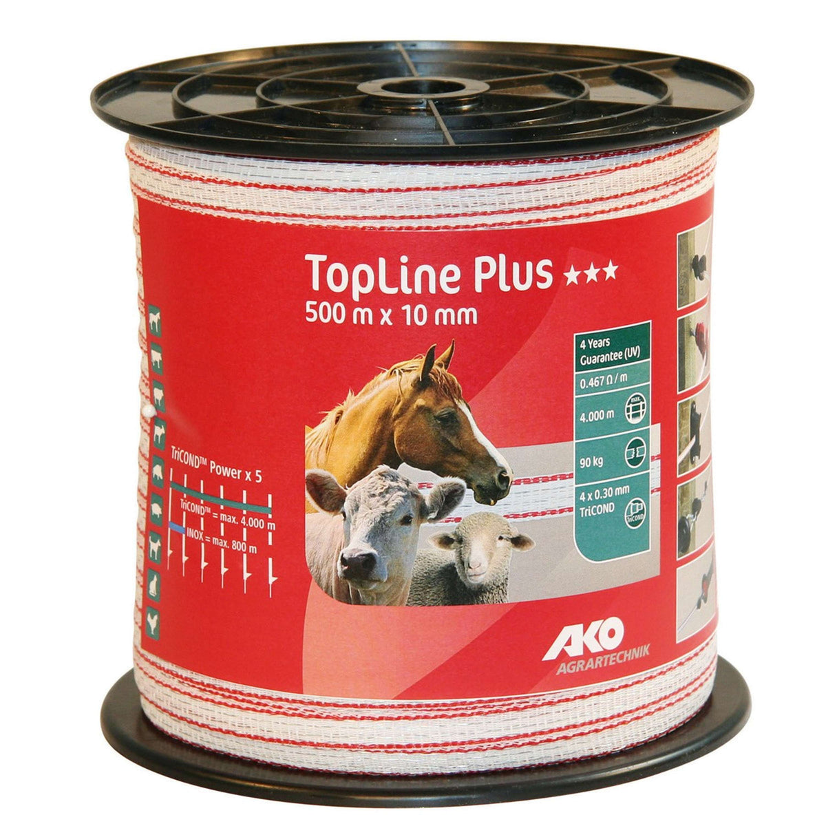 Ako Lint Topline Plus Wit/Rood