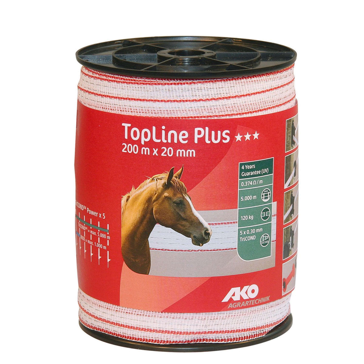 Ako Lint Topline Plus Wit/Rood