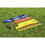 Kerbl Agility Set Compleet 3-delig Rood/Geel