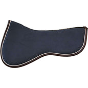 Kentucky Zadelonderlegger Halfpad Anatomic Absorb Navy/White/Brown