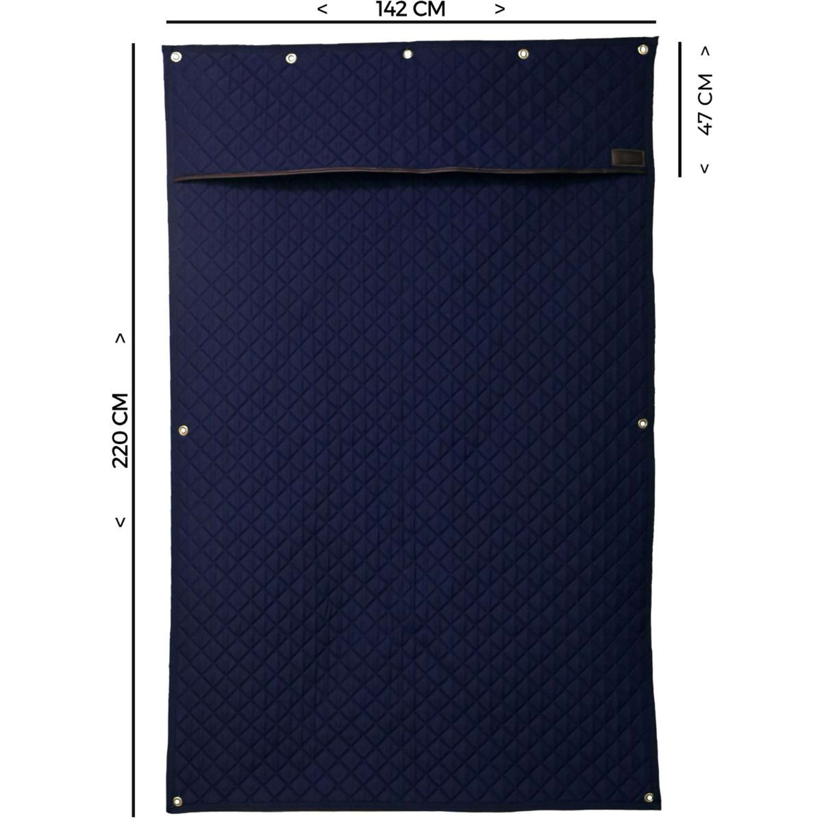 Kentucky Stable Curtain Navy