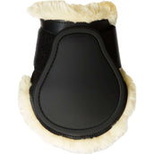 Kentucky Strijklappen Young Horse Sheepskin Black