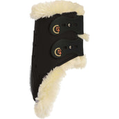 Kentucky Strijklappen Sheepskin Elastic Black