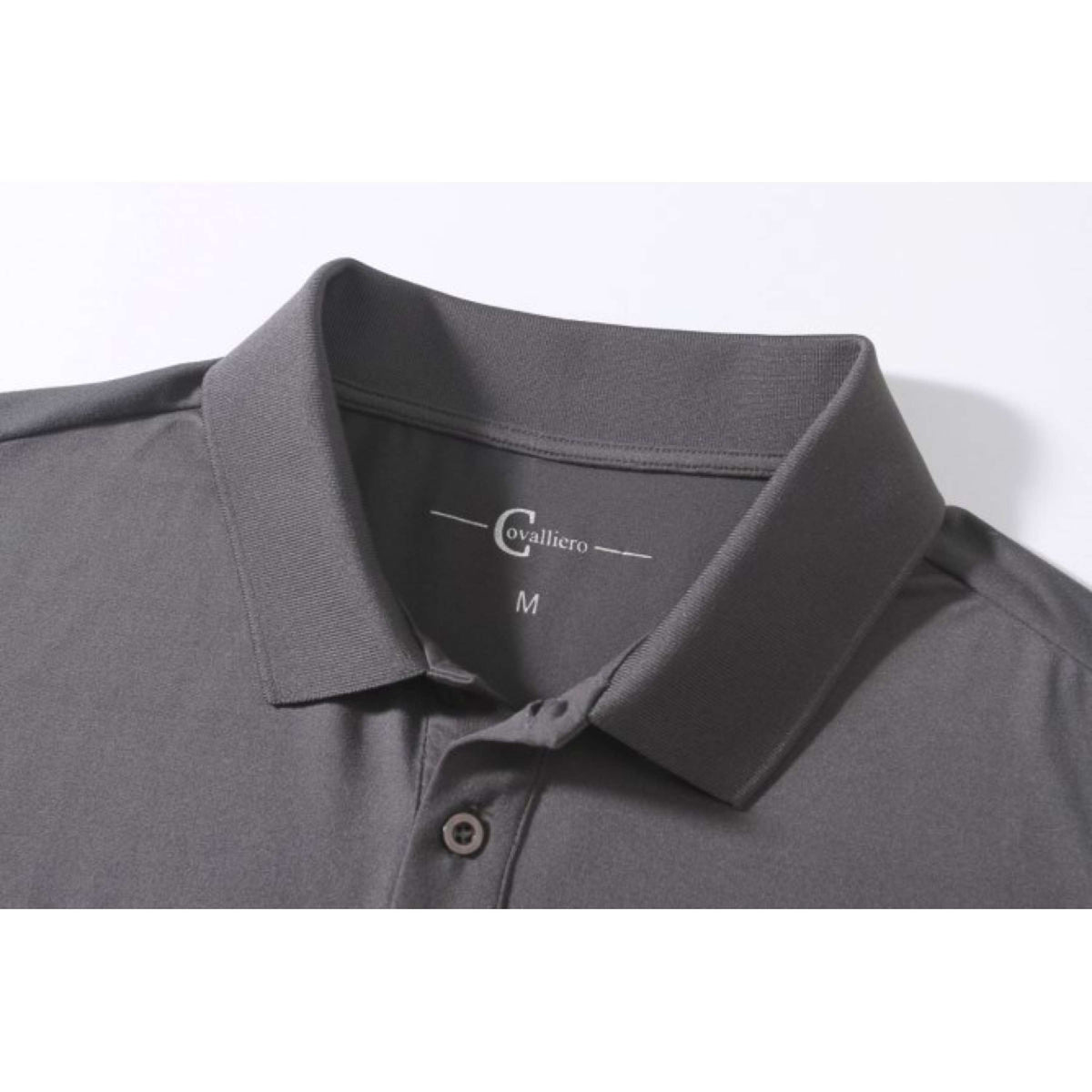 Covalliero Poloshirt Heren Graphite