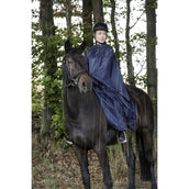 Covalliero Regenponcho Volwassenen Blauw