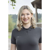 Covalliero Poloshirt Dames Graphite