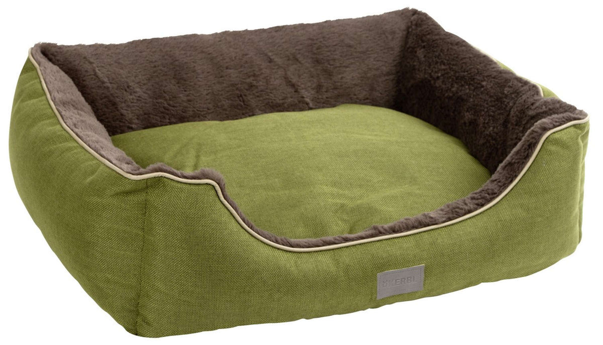 Kerbl Pluche Bed Samuel Groen/Grijs